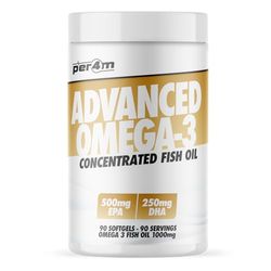 Per4m Advanced Omega-3 90 Cápsulas Blandas – Cápsulas de Omega-3 para la salud del corazón y las articulaciones.