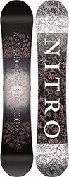 Nitro Snowboards dam Mystique BRD ´23, allmountainboard, directional Twin, Gullwing Rocker, All-Terrain
