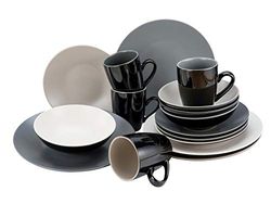 Creatable, 22457, Very COOL series, combination service 16 pieces, Stoneware