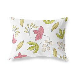 BonaMaison Motif Aléatoire Housse de Coussin Motif, Taie d'oreiller pour Lit Voiture Canapé Maison Salon Chambre, Décoration D'intérieur, 35x50 Cm - Conçu et Fabriqué en Turquie