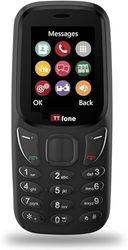 TTfone TT170 Teléfono Móvil con Pantalla de 1.8 Pulgadas Desbloqueado y Funciones Sencillas (Negro, con Cargador)