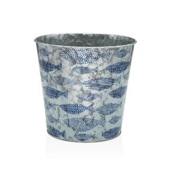 Versa Minimalist Metal Planter 18 x 17 x 18 cm