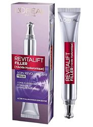 L'Oréal Paris Revitalift Filler Anti-Wrinkle Concentrated Face Cream with Hyaluronic Acid, 15 ml