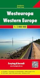 Western Europe f&b (+r): Wegenkaart 1:2 000 000