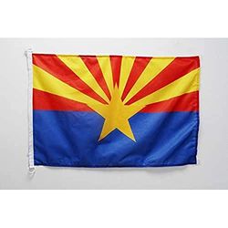 AZ FLAG Drapeau Arizona 90x60cm - Drapeau Etat américain - USA - Etats-Unis 60 x 90 cm Spécial Extérieur - Drapeaux