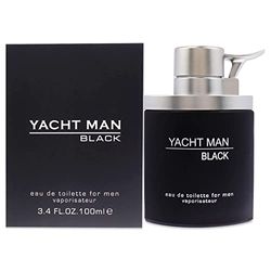 Myrurgia Yacht Man Black For Men 3.4 Oz Edt Spray