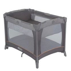 Graco Cuna de Viaje Contour con moisés, Ligera con Plegable Compacto y Bolsa de Transporte. Adecuado Desde el Nacimiento hasta Aprox. 3 años, Pebble Fashion
