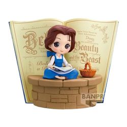 BANPRESTO Personnages Disney – Belle (Style campagnard) (Version A), Bandai Spirits Q Posket Stories