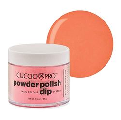 Cuccio Orange vif Vernis à ongles Dip Système Immersion à poudre