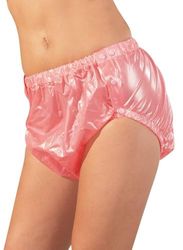 Fetish Collection Women's Diaper Briefs Pink M/L