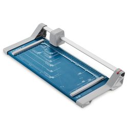 Dahle Rogneuse 507 Modèle 2020 (Capacité de Coupe jusqu'à 8 Feuilles, DIN A4, 320 mm de Coupe, Auto-Affûtante, Pression Automatique) Bleu