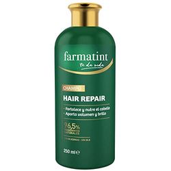 Farmatint Repair Shampoo, 96.5% Natural Ingredients, Hair Strengthening and Nutrition, Silicone/SLS Free, 250 ml