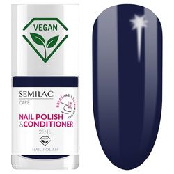Semilac 039 klassiskt semilac-nagellack med balsam 2-i-1 BREATHable-teknik 7 ml