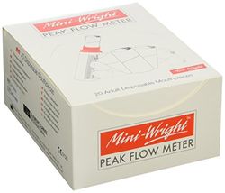 Clement Clarke 3125030 Adult Disposable Two way Mouthpieces 5 x 20's (Pack of 100)