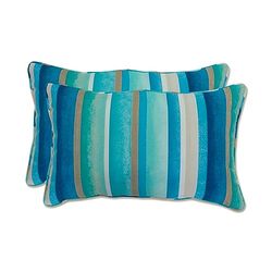 Pillow Perfect Dina Seaside - Cuscini per esterni e interni, 2 pezzi