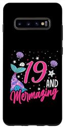 Custodia per Galaxy S10+ 19 e Mermazing divertenti regali di compleanno per 19 anni