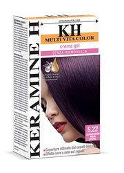 Keramine H Crema Gel Castano Chiaro Malva Intenso 110 ml