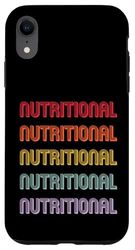 Nutrizionale Custodia per iPhone XR