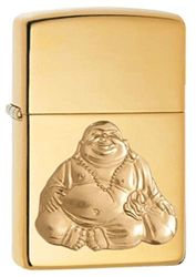 Zippo Windproof Lighter, high Polish Brass, One Size