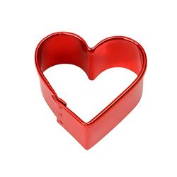 Dexam 4cm Heart Cookie Cutter - Red