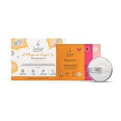 Seoulista Beauty Wellbeing RADIANT Gifting Bundle | HELDEREND BLAD MASKER | Rosy Toes - Voetmasker Pedciure | Rosy Hands - Handmasker Manicure | Magic Cleanse™ Eco-vriendelijke reinigingstool