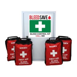 BLEEDSAVE Bleed Control Cabinet with 4 x Basic Bleed Control Kits