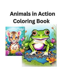 animals in action coloring book