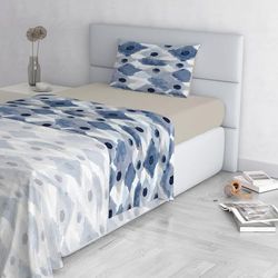 Italian Bed Linen FASHION 90000 bäddset i Italien, mikrofiber, Calypso, Single
