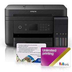 Epson EcoTank ET-3750 Bundle with Unlimited Printing Card