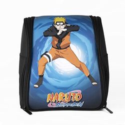 Konix Naruto Shippuden Mochila para protección y transporte de Nintendo Switch, Switch Lite y Switch OLED - Almacenamiento para consola, juegos y accesorios