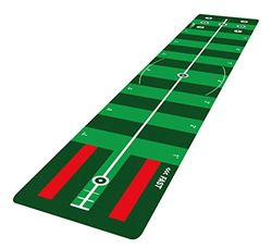 Longridge 4 Speed Track Golf Putting Mat Green