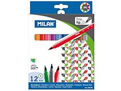 Milan Erasers Gomas de borrar, Blanco, Pequeño, 12