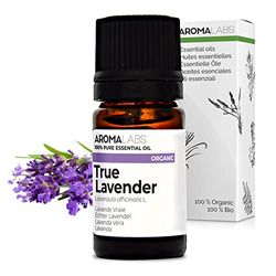 BIO - Aceite Esencial LAVANDA - 5mL - 100% Puro, Natural, Quimiotipado y Certificado AB - AROMA LABS (Marca Francesa)