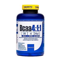 YAMAMOTO NUTRITION Bcaa 4:1:1 200 tabletas