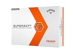 Callaway Golf Supersoft Golf Ball 2023 Orange