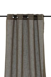 Venture Home Kaya Curtain Poliestere/Finto Linen - Brown - 140 * 240 - Eyelet