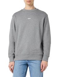 BOSS Wesmallcrew, Ljus/pastellgrå 51, L