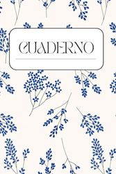 Cuaderno Lavanda: 80 páginas - Con pauta - Tapa blanda - Tamaño A5