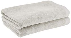 Heckett Lane Bath Beach Towel, Glacier Grey, 90 x 180 cm