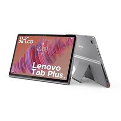 Lenovo Tab Plus - Tablet de 11.5" 2K 2000 x 1200 px IPS (MediaTek Helio G99 Octa Core, 8 GB RAM, 128 GB, 90 Hz, 8 Altavoces JBL Dolby Atmos, WiFi 5 + Bluetooth 5.2, Android 14) - Color Gris Luna