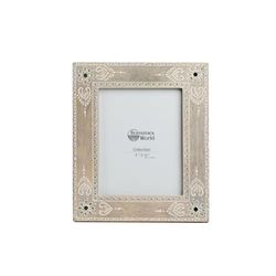 Romimex Cornice portafoto marrone legno di mango 20 x 25 x 2 cm - Marca EAN: 8435700820139
