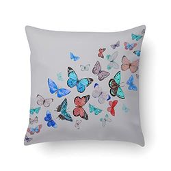 Doge Milano Coussin avec impression numérique, 100% Made in Italy, Coussin de canapé décoratif, amovible et lavable, modèle Magdalena, 40x40x5 cm