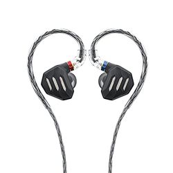 FIIO FH7S Auricolari in-ear ad alte prestazioni 1DD+4BA tecnologia ibrida IEM auricolari con spina da 3,5/4,4 mm