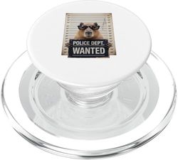 Mugshot Style Art Carpincho Gafas De Sol Carpinchos PopSockets PopGrip para MagSafe