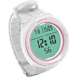 CRESSI TÉCNICA - Cressi Goa Ordenador de Buceo, Unisex, Blanco/Rosa, Talla Única