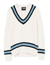 Gunn & Moore, Maglia da Cricket, Marine/Cielo, L