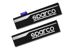 Sparco juego 2 almohadillas cinturon negra