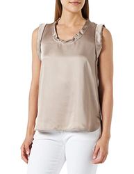 Sisley Damtröja, 52ADLH00M skjorta, beige 18J, L, Beige 18j, L