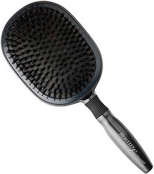 Hercules Sägemann 9750 Care Brush 13 Rows Dark Wood Natural Bristles and Polyamide Pins