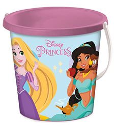 Mondo Toys - BUCKET PRINCESS - Cubo de arena ø17 - Juego de playa para niños a partir de 3 años - 28416